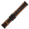 Σιλικόνης λουράκι Watchbox μαύρο - πορτοκαλί 2 plastiko louraki 8842 portokali Σιλικόνης λουράκι Watchbox μαύρο - πορτοκαλί watchbox.gr