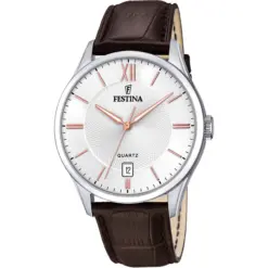 Festina Ανδρικό Ρολόι με δερμάτινο λουράκι F20426/4