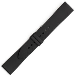 Πλαστικό λουράκι PU Watchbox μαύρο
