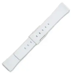 Πλαστικό λουράκι PU Q&Q λευκό 18mm