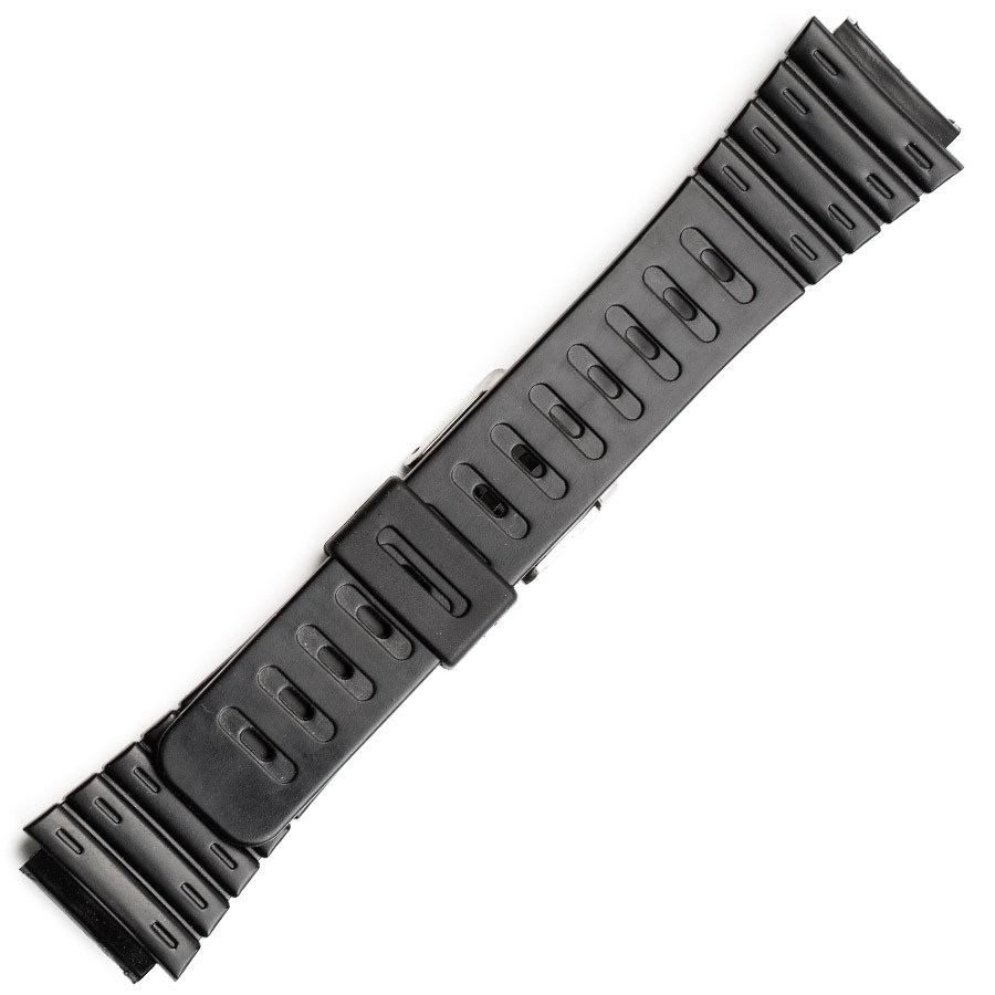 Πλαστικό λουράκι PVC Watchbox μαύρο 3 Πλαστικό λουράκι PVC Watchbox μαύρο