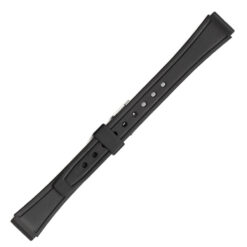 Σιλικόνης λουράκι PVC Watchbox μαύρο Maxi
