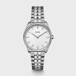 Ρολόι Cluse Féroce Petite Steel, Silver Linen, Silver Colour CW11219