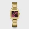 CW11812 frontal Ρολόι Cluse Gracieuse Petite Steel, Dark Cherry, Gold Colour CW11812 watchbox.gr