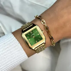 Alternative view of Ρολόι Cluse Gracieuse Steel Forest Green, Gold Colour  CW11905