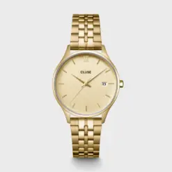 Ρολόι Cluse Minuit Date Watch Steel, Full Gold Colour CW14301