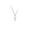 Ανδρικό κολιέ με σταυρό από ανοξείδωτο ατσάλι
