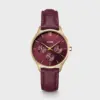 Ρολόι Cluse Minuit Multifunction Leather Dark Cherry Lizard Gold Colour CW10706 1 CW10706 frontal Ρολόι Cluse Minuit Multifunction Leather Dark Cherry Lizard Gold Colour CW10706 watchbox.gr