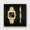 Ρολόι Cluse Gift Box Gracieuse Petite Watch Steel, Black & Twisted Snake Bracelet CG11802 1 2024 ecom website PDP images giftbox images FW24 CG11802 Ρολόι Cluse Gift Box Gracieuse Petite Watch Steel, Black & Twisted Snake Bracelet CG11802 watchbox.gr