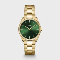 Ρολόι Cluse Gift Box Féroce Petite Steel Watch and Double Chain Bracelet CG11201 9 CG11201 frontal Ρολόι Cluse Gift Box Féroce Petite Steel Watch and Double Chain Bracelet CG11201 watchbox.gr
