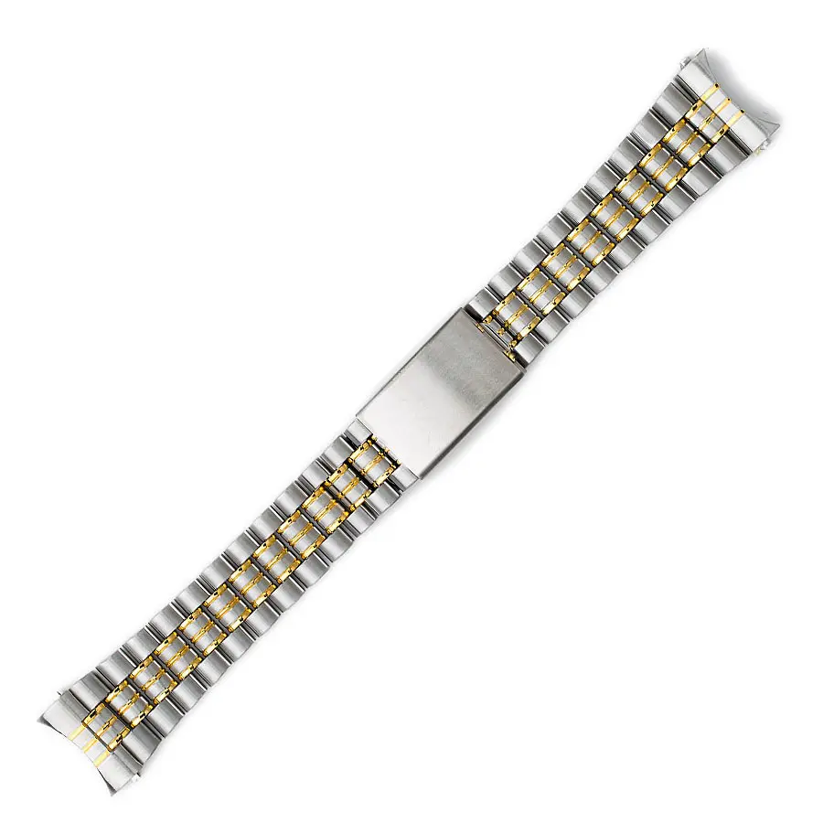 Μεταλλικό μπρασελέ WATCHBOX ασημί - χρυσό 20mm 3 Μεταλλικό μπρασελέ WATCHBOX ασημί - χρυσό 20mm