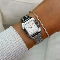 Alternative view of Ρολόι Cluse Gracieuse Petite Steel White, Silver Colour CW11817