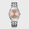 Ρολόι Cluse Retro 70's Steel, Light Salmon, Silver Colour CW35101 1 CW35101 frontal Ρολόι Cluse Retro 70's Steel, Light Salmon, Silver Colour CW35101 watchbox.gr