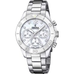 Festina Γυναικείο Ρολόι Χρονογράφος με μπρασελέ F20603/1