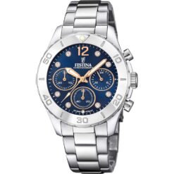 Festina Γυναικείο Ρολόι Χρονογράφος με μπρασελέ F20603/3