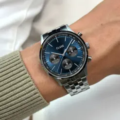 Alternative view of Ρολόι Cluse Anthéor Multifunction Steel Blue and Black, Silver Colour CW21008