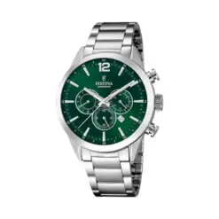 Festina Ανδρικό Ρολόι Χρονογράφος με μπρασελέ F20343/B