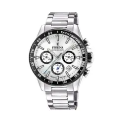 Festina Ανδρικό Ρολόι Χρονογράφος με μπρασελέ F20560/1