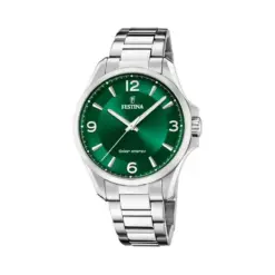 Festina Ανδρικό Ρολόι Ηλιακό με μπρασελέ F20656/3