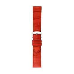 Δερμάτινο λουράκι Morellato Ustica Water Resistant κόκκινο