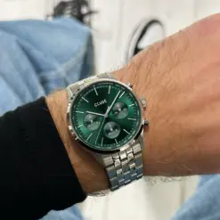 Alternative view of Ρολόι Cluse Anthéor Multifunction Steel Green, Silver Colour CW21002