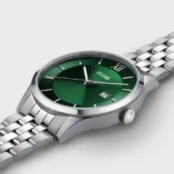 CW22702 detail Ρολόι Cluse Aravis 3 Steel Green, Silver Colour CW22702 watchbox.gr