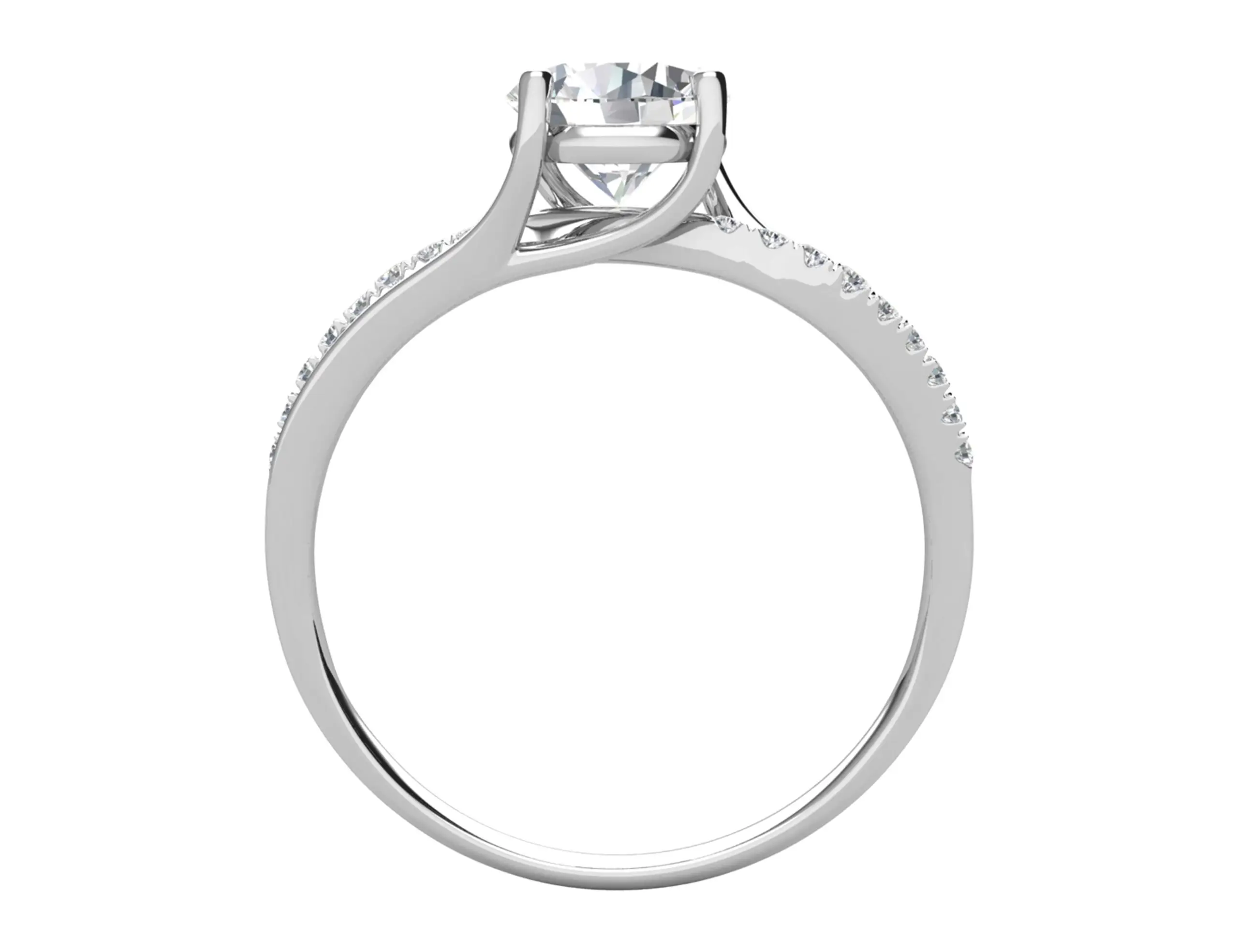 Γυναικείο δαχτυλίδι Brizzling με πέτρες Moissanite -BMR093 5 Γυναικείο δαχτυλίδι Brizzling με πέτρες Moissanite -BMR093 - Image 3