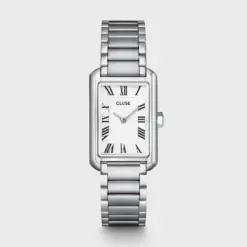 Ρολόι Cluse Belisenna Watch Steel, White, Silver Colour CW15002