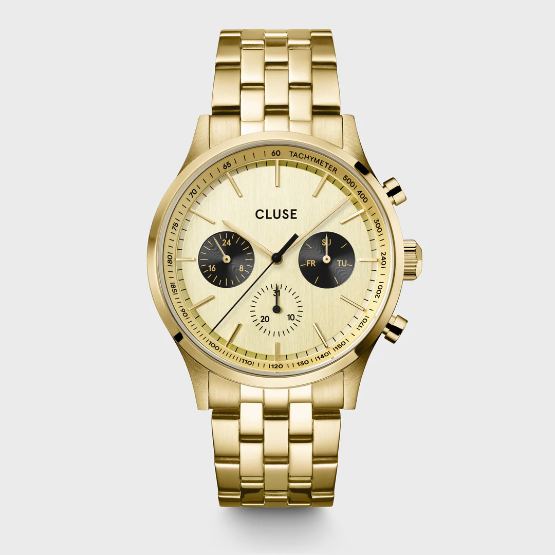 Ρολόι Cluse Anthéor Multifunction Steel , Full Gold Colour CW21006 3 Ρολόι Cluse Anthéor Multifunction Steel , Full Gold Colour CW21006