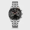 Ρολόι Cluse Aravis Dual Timer Steel, Black, Silver Colour CW25603 2 CW25603 frontal Ρολόι Cluse Aravis Dual Timer Steel, Black, Silver Colour CW25603 watchbox.gr