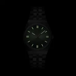 Ρολόι Cluse Retro 70's Steel, Light Blue, Silver Colour CW35102 11 CW35103 glow Ρολόι Cluse Retro 70's Steel, Light Blue, Silver Colour CW35102 watchbox.gr