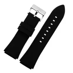 Σιλικόνης λουράκι Guess W0247G3 W0040G3 W0040G7 - μαύρο 22mm