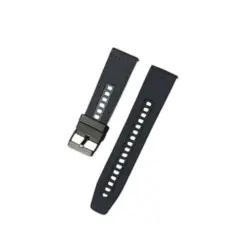 Σιλικόνης λουράκι Watchbox μαύρο - μπλε