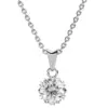 Γυναικείο κολιέ Brizzling με πέτρα Moissanite - BMP009