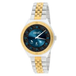 Ρολόι Smartwatch LIU JO με μπρασελέ σε ασημί - χρυσό χρώμα SWLJ176 - watchbox.gr - Ρολόγια - Κοσμήματα