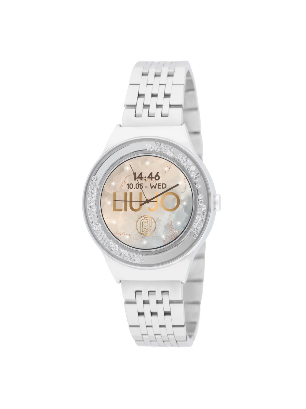 Ρολόι Smartwatch LIU JO με μπρασελέ σε ασημί χρώμα SWLJ205 3 Ρολόι Smartwatch LIU JO με μπρασελέ σε ασημί χρώμα SWLJ205 - watchbox.gr - Ρολόγια - Κοσμήματα
