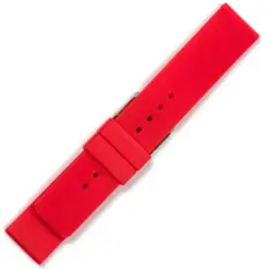 Σιλικόνης λουράκι Watchbox κόκκινο 18mm