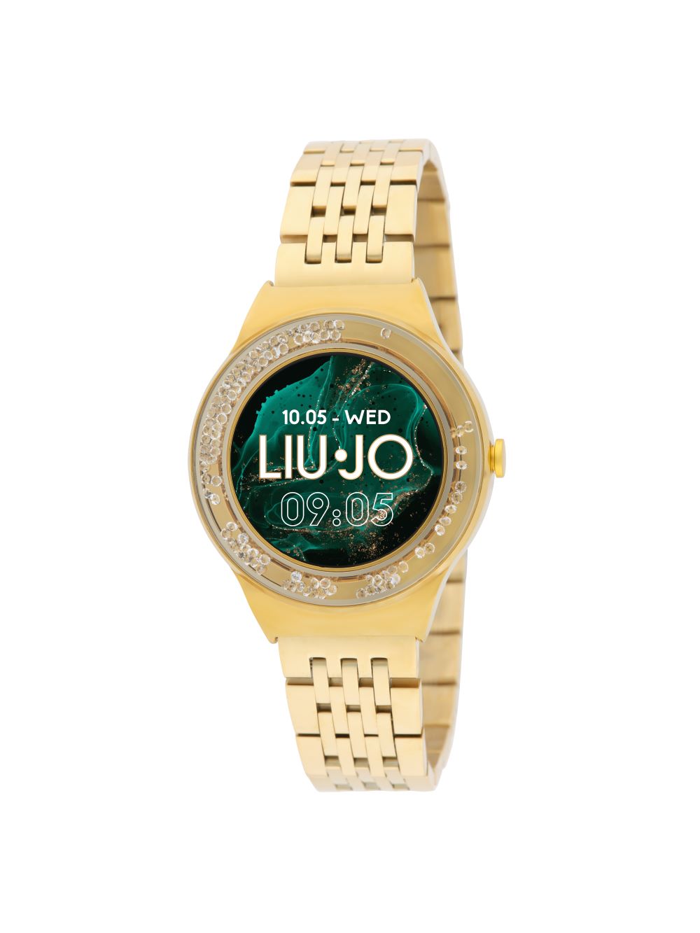 Ρολόι Smartwatch LIU JO με μπρασελέ σε χρυσό χρώμα SWLJ206 3 Ρολόι Smartwatch LIU JO με μπρασελέ σε χρυσό χρώμα SWLJ206 - watchbox.gr - Ρολόγια - Κοσμήματα