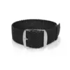 Υφασμάτινο λουράκι WATCHBOX Perlon 20mm σε μαύρο χρώμα 1 perlon-mauro_result
