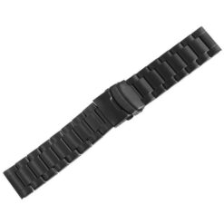 Μεταλλικό μπρασελέ WATCHBOX μαύρο 18-24mm