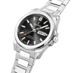Festina Ελβετικό Ανδρικό Ρολόι με ατσάλινο μπρασελέ F20073/5 watchbox.gr - Ρολόγια - Κοσμήματα