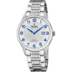 Festina Ελβετικό Ανδρικό Ρολόι με ατσάλινο μπρασελέ F20067/1 watchbox.gr Ρολόγια - Κοσμήματα