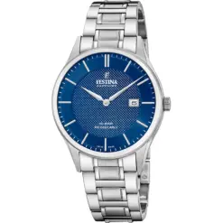 Festina Ελβετικό Ανδρικό Ρολόι με ατσάλινο μπρασελέ F20067/4 watchbox.gr Ρολόγια - Κοσμήματα