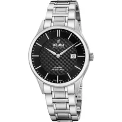 Festina Ελβετικό Ανδρικό Ρολόι με ατσάλινο μπρασελέ F20067/6 watchbox.gr Ρολόγια - Κοσμήματα