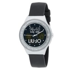 Ρολόι Smartwatch LIU JO με λουράκι σιλικόνης σε μαύρο χρώμα SWLJ208 - watchbox.gr - Ρολόγια - Κοσμήματα